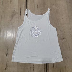 Pure Barre Muscle Tank, White, Small